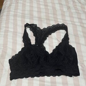 Felina Black Lace Bralette NWOT